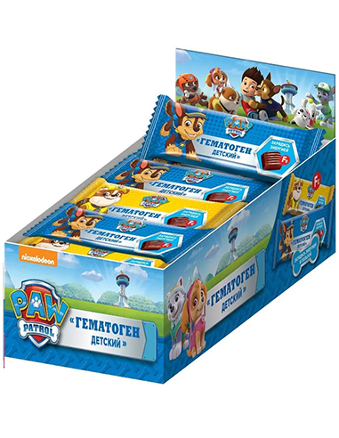 Hematogen Bar PAW PATROL 30pcs x 25g