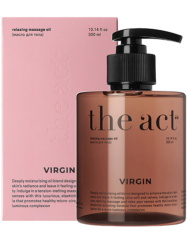The Act Perfumed body massage oil Relax 200ml / 6.76oz