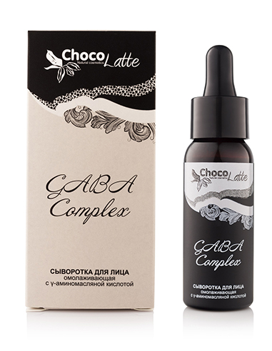 ChocoLatte Serum (oil free) for face GABA Complex 30ml / 1.01oz