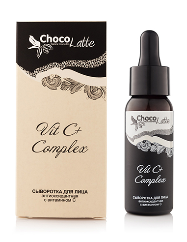 ChocoLatte Serum (oil free) for face Vit C+ Complex 30ml / 1.01oz