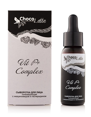ChocoLatte Serum (oil free) for face Vit P+ Complex 30ml / 1.01oz