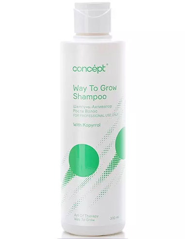 Concept Art Of Therapy Шампунь-активатор роста Way To Grow Shampoo 300мл