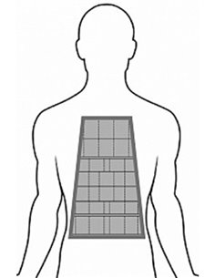 Spinal cuff (for the spine and kidney area) for Vitafon