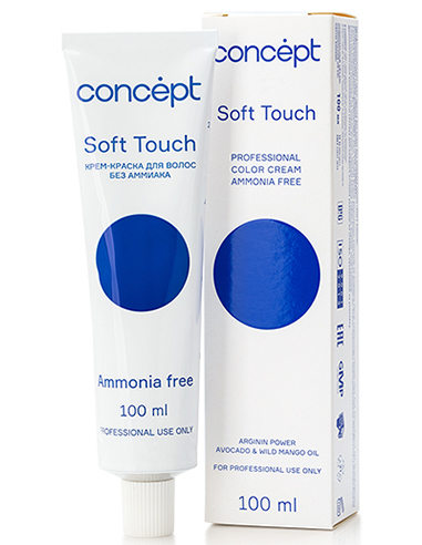 Concept Soft Touch Безаммиачный краситель для волос 100мл