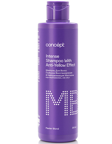 Concept Intense shampoo with anti-yellow effect 300ml / 10.14oz