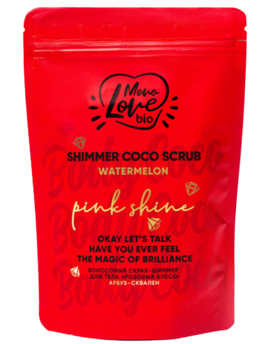 MonoLove bio Shimmer Coco Body Scrub Watermelon 150g