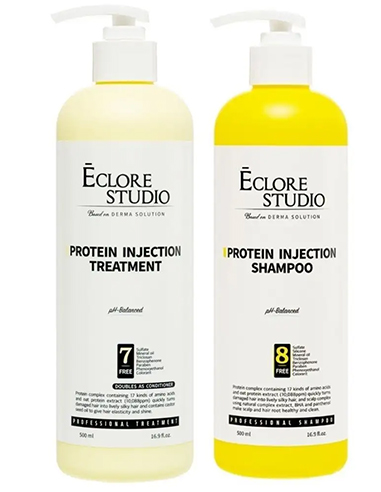 eclore studio Set of strengthening shampoo and hair conditioner