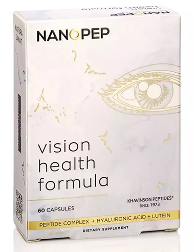 Nanopep Vision Health Formula Пептиды для глаз 60 капсул