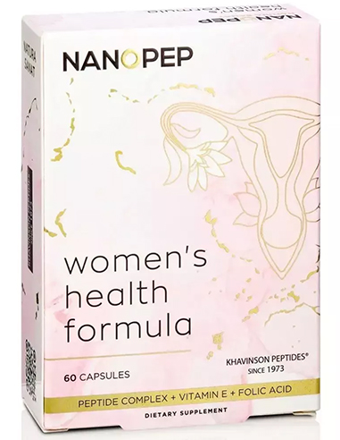 Nanopep Women's Health Formula Ovarian Peptides Ovari 60 capsules