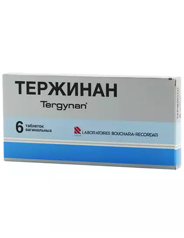 Tergynan vaginal tablets 6pcs