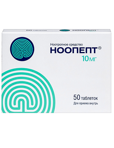 Noopept 10mg 50 tablets