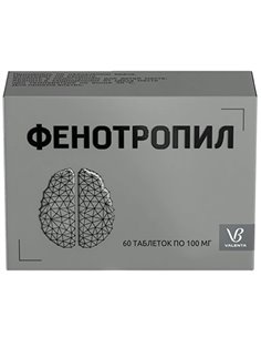 Phenotropil 100mg 60 tablets