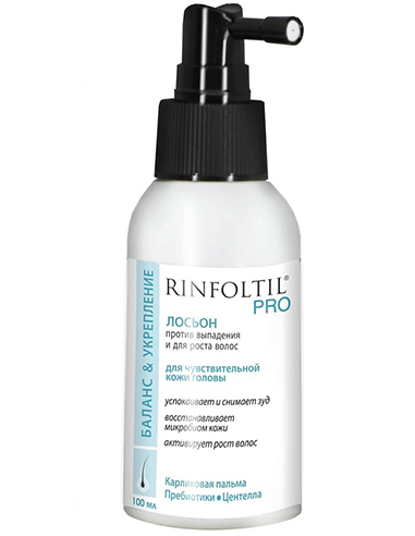 Rinfoltil PRO Lotion against hair loss and growth stimulating for sensitive scalp 100ml / 3.38oz