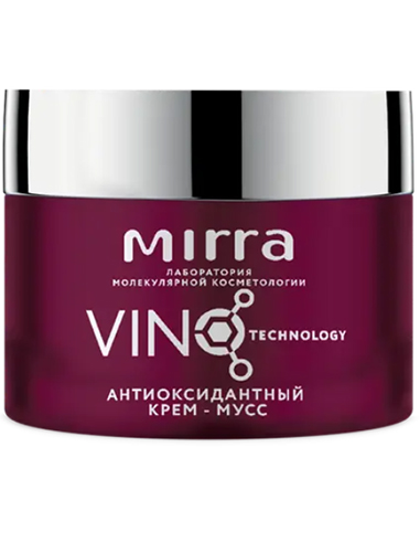 Mirra VINOtechnology Antioxidant cream-mousse with melatonin 50ml