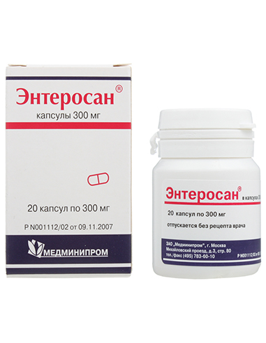 Enterosan 300mg 20capsules 