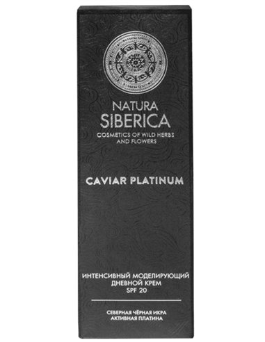 Natura Siberica Caviar Platinum Интенсивный моделирующий дневной крем SPF20 30мл