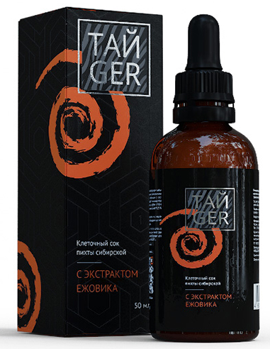 TIGER Cellular juice of fir with hedgehog extract 50ml / 1.69oz