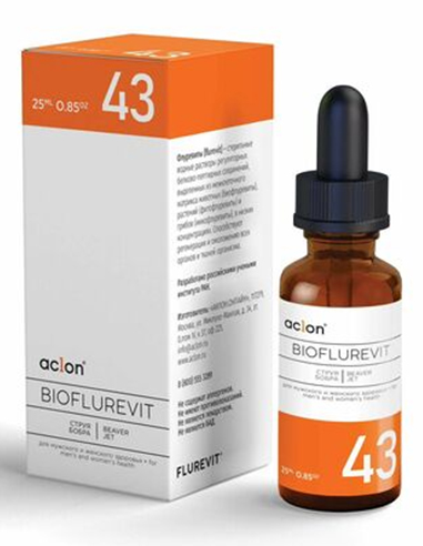 Aclon Bioflurevit 43 beaver jet 25ml / 0.84oz