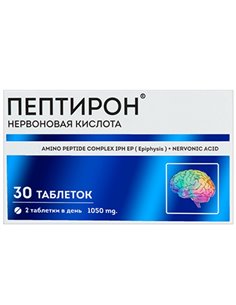 PEPTIRON (nootropic complex with pineal gland peptide) 30tablets