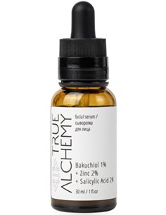Levrana TRUE ALCHEMY Сыворотка для лица Bakuchiol 1%+ Zinc 2% + Salicylic Acid 2% 50мл