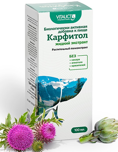 Vitauct Карфитол коллоидный раствор 100мл
