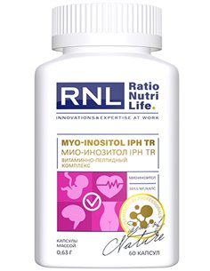 RNL Мио-инозитол 500мг с пептидом IPH TR 60 капсул