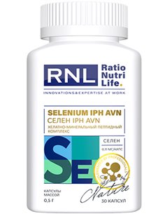 RNL Selenium 0.11 mg with vascular peptide IPH AVN 30 capsules