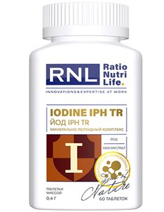 RNL Йод 1000 мкг с пептидом IPH TR 60 таблеток