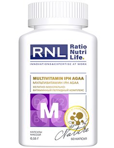 RNL Multivitamin with peptide IPH AGAA 60 capsules
