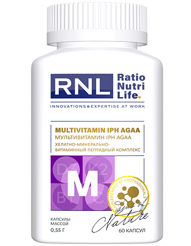 RNL Multivitamin with peptide IPH AGAA 60 capsules