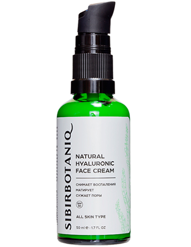 SibirBotaniq Day face cream with SPF 30 with hyaluronic acid and kelp 50ml / 1.7oz