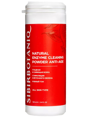 SibirBotaniq Natural Enzyme Cleaning Powder Anti-age 100ml / 3.4oz