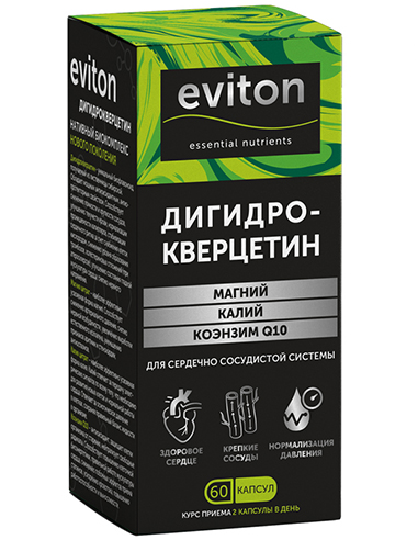 Eviton Native biocomplex Dihydroquercetin + magnesium, potassium and coenzyme Q10 60 capsules