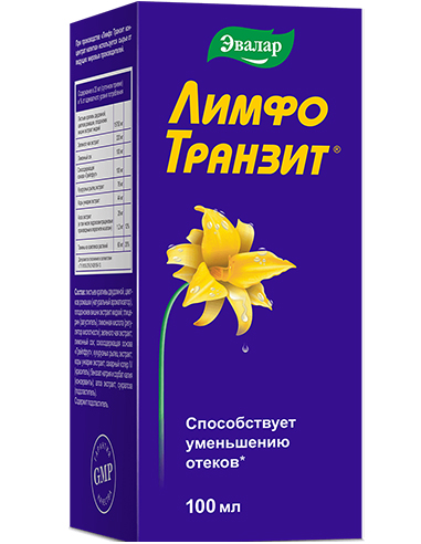 Evalar LymphoTransit drink concentrate 100ml