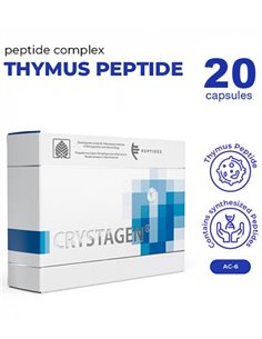 Peptides Цитогены Кристаген - пептиды тимуса 20 капс. x 0,2г
