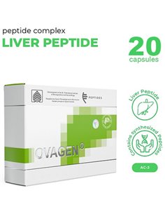 Peptides Cytogens Khavinson Ovagen - liver peptides 60 caps. x 0.2g