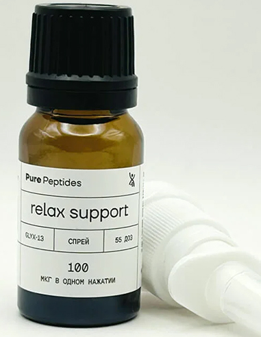 Pure Peptides Relax Support 100 мкг в одном нажатии (спрей)