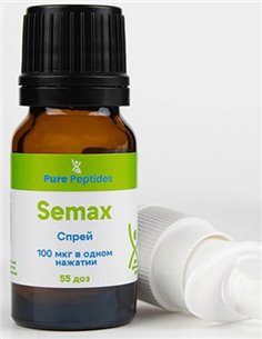 Pure Peptides Semax 100 mcg in one press (spray)