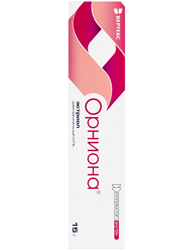 Orniona 0.1% (estriol) vaginal cream 15g