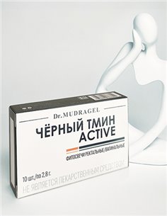 Dr.MUDRAGEL Фитосвечи Черный тмин противовоспалительные 10шт