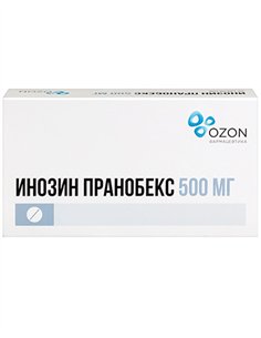 Inosine pranobex 500mg