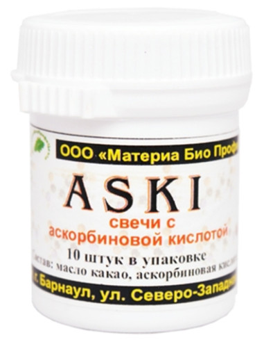 Phytosuppositories Aski 10pcs