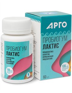 Probiogum Lactis 60 tablets