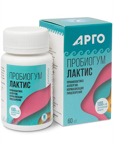 Probiogum Lactis 60 tablets