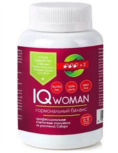 Клеточный комплекс IQ WOMAN - здоровье женщины 84 капсулы