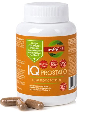 IQ PROSTATO Cellular Complex - Prostatitis Prevention 84 capsules