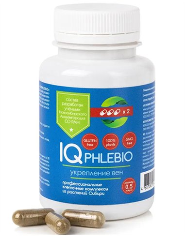 IQ PHLEBIO Cellular Complex for Vein Strengthening 84 capsules