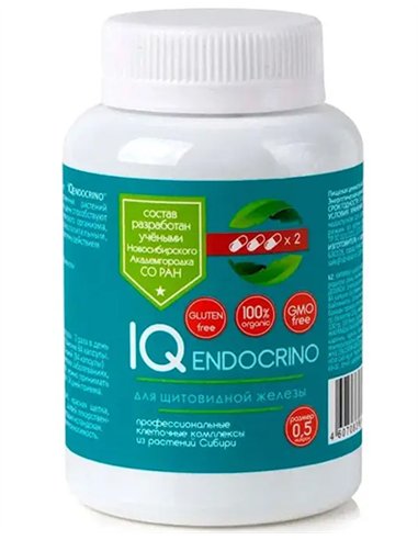 IQ ENDOCRINO Cellular Complex for Thyroid Support 84 capsules