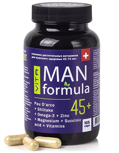 VITA MAN Formula 45+ Metabolic Herbal Complex 105 capsules