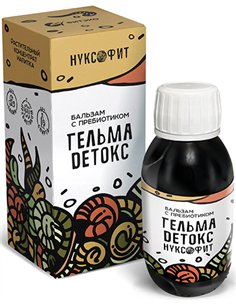 ФИТЭКО Бальзам НУКСОФИТ с пребиотиком Гельма Детокс 100мл